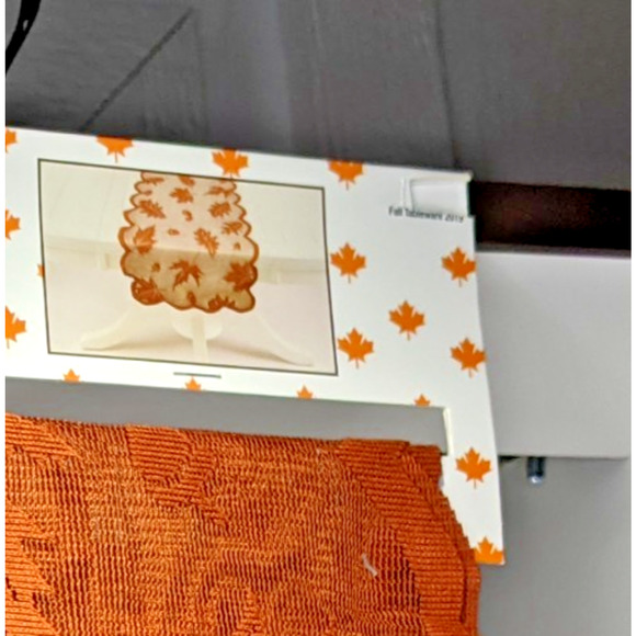 Thanksgiving Fall Leaves Lace Table Runner 13" x 72" Holiday Table Decor Autumn - Picture 2 of 2